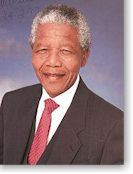 South Africa's President Nelson Mandela